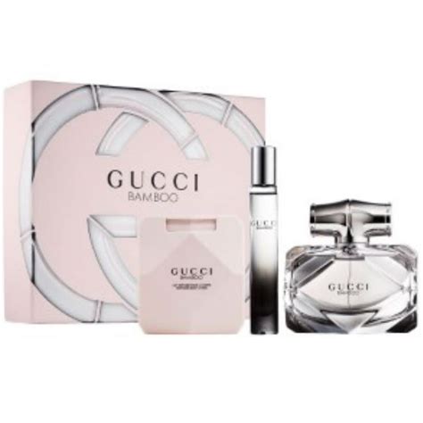 gucci bamboo women's gift set|gucci bamboo perfume gift set.